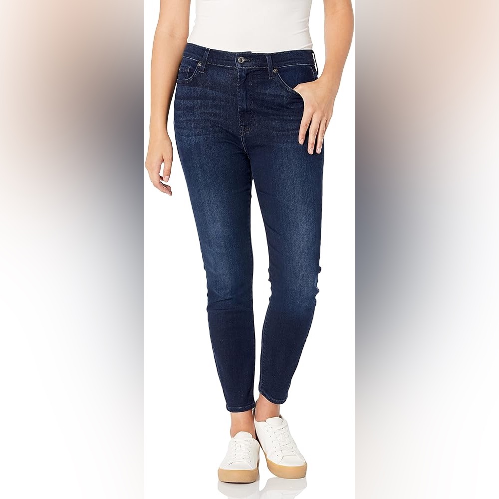 7 For All Mankind Women's Ankle Skinny High Rise Jeans 29